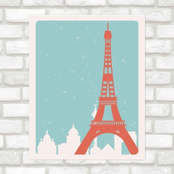 Poster Decorativo paris cidade PA018