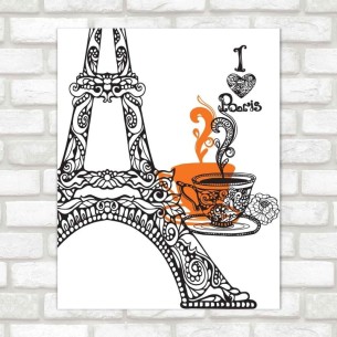 Poster Decorativo Paris...