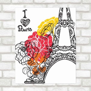 Poster Decorativo Paris...