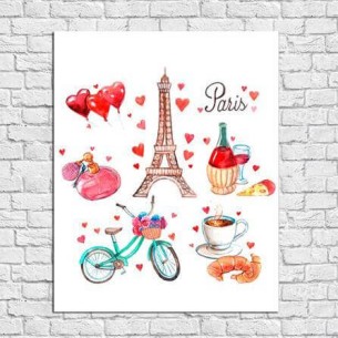 Poster Decorativo Paris...