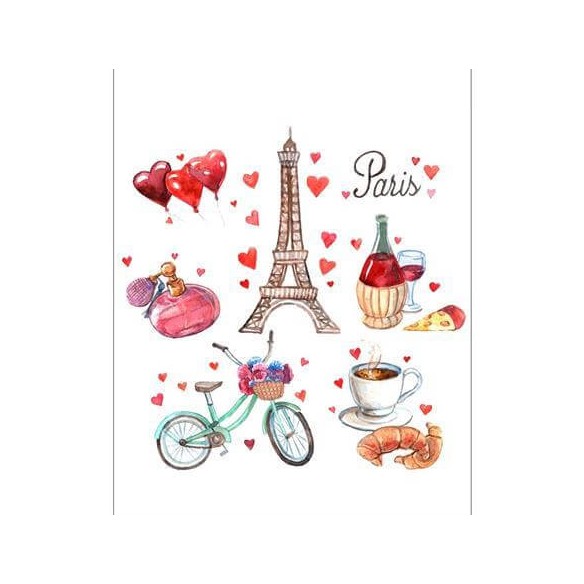 Poster Decorativo Paris França Viagem 68420