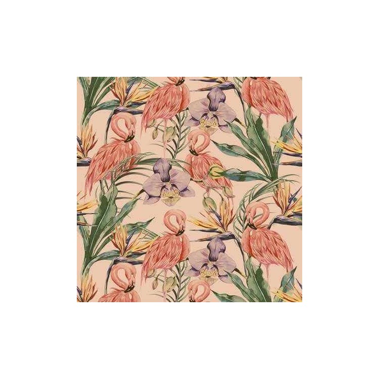 Papel de Parede Adesivo Animal Print Floral...