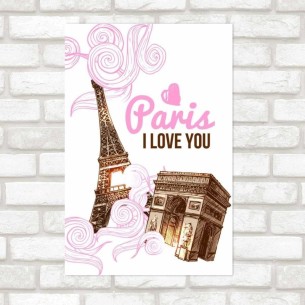 Poster Decorativo Paris I...