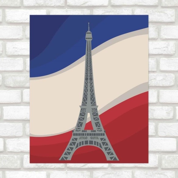 Poster Decorativo Paris itália PA023