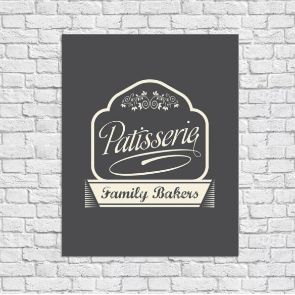Poster Decorativo Patisserie 5327783