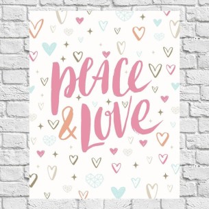 Poster Decorativo Paz e...