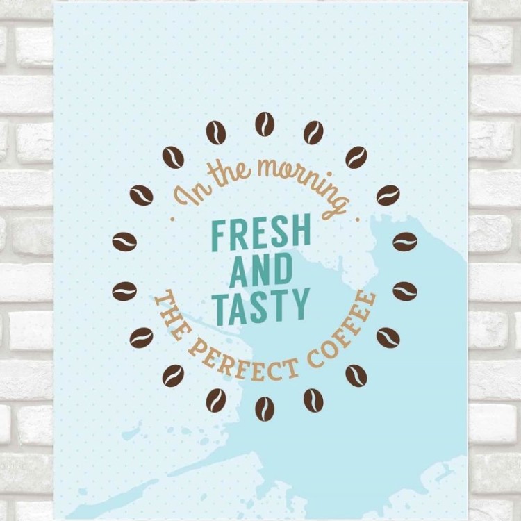 Poster Decorativo Perfect Coffee PA0100