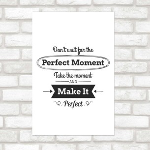 Poster Decorativo Perfect...