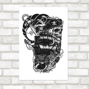 Poster Decorativo Pirate...