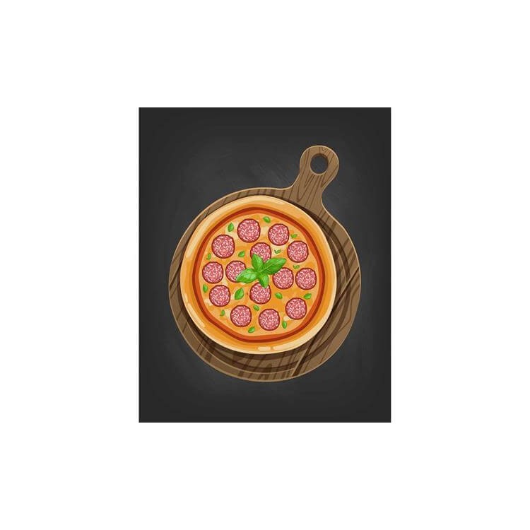 Poster Decorativo Pizzaria 2222