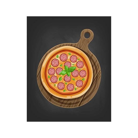 Poster Decorativo Pizzaria 2222