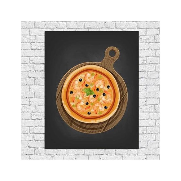 Poster Decorativo Pizzaria 2424