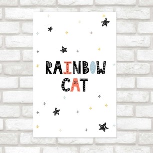 Poster Decorativo Rainbow...