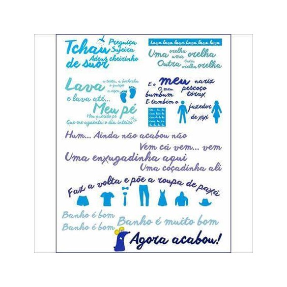 Poster Decorativo Ratinho banho