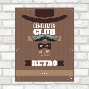 Poster Decorativo Retro PA0154