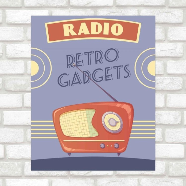 Poster Decorativo Retro PA0156