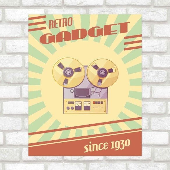 Poster Decorativo Retro PA0158