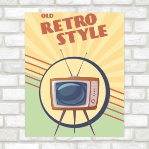 Poster Decorativo Retro PA0159