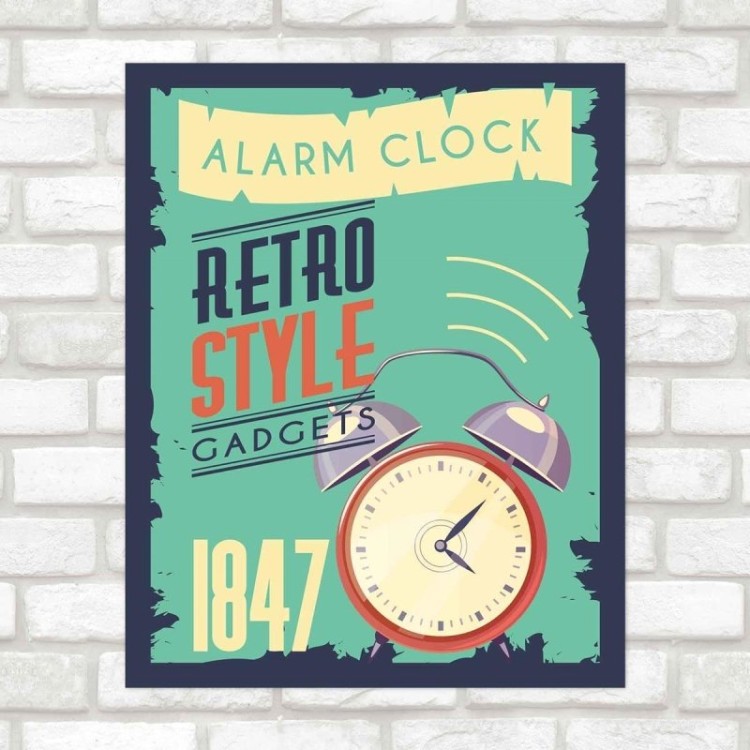 Poster Decorativo Retro PA0160