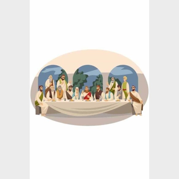 Poster Decorativo Santa Ceia N09231