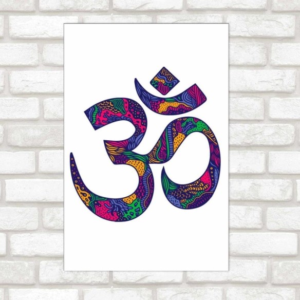 Poster Decorativo Símbolo Own Colorido N09290