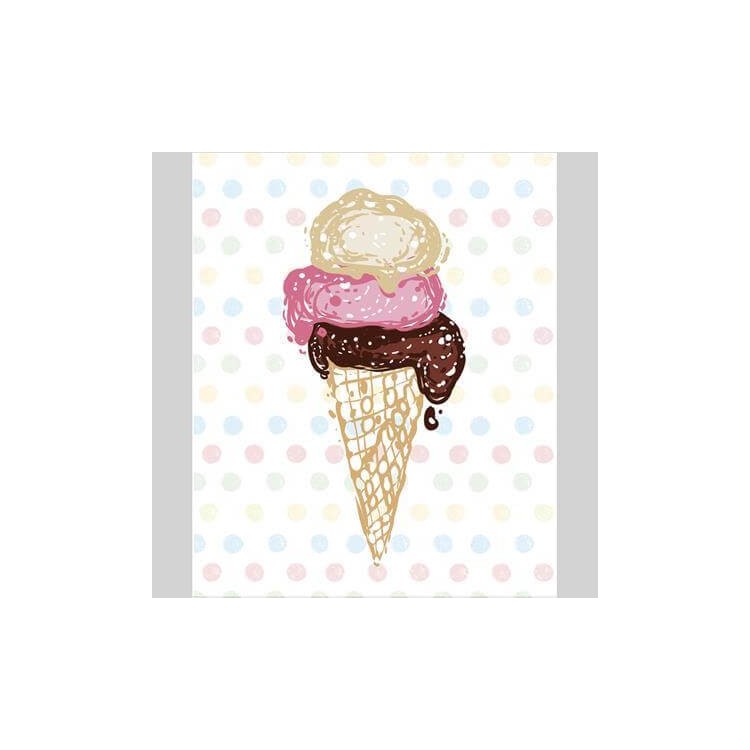 Poster Decorativo Sorvete Bebê 2032