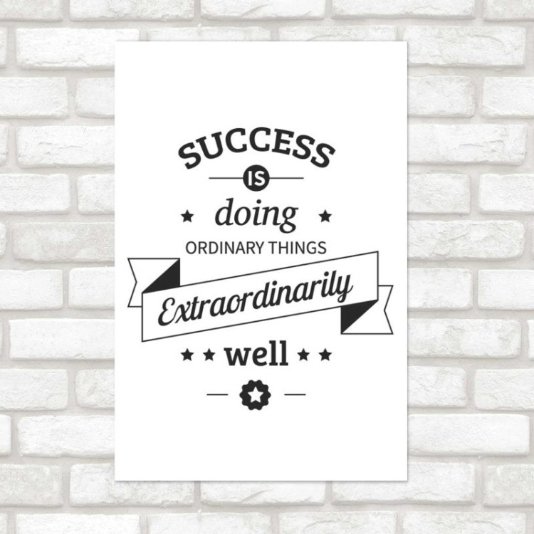 Poster Decorativo Succes is - Sucesso N08294