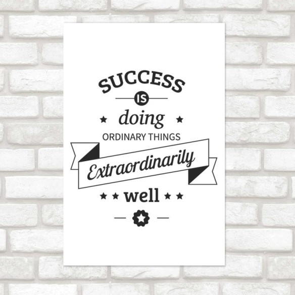 Poster Decorativo Succes is - Sucesso N08294