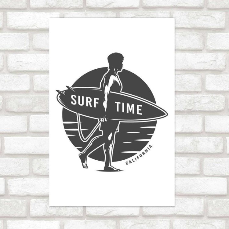 Poster Decorativo Surf N010280