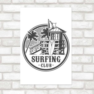 Poster Decorativo Surf N010282