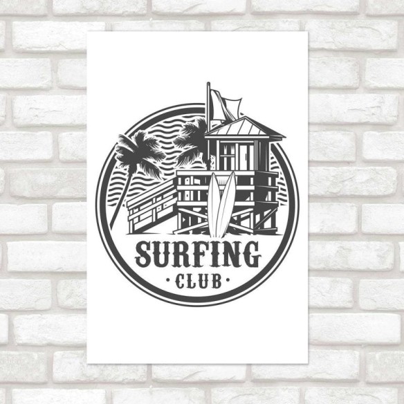 Poster Decorativo Surf N010282