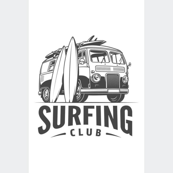 Poster Decorativo Surf N010283
