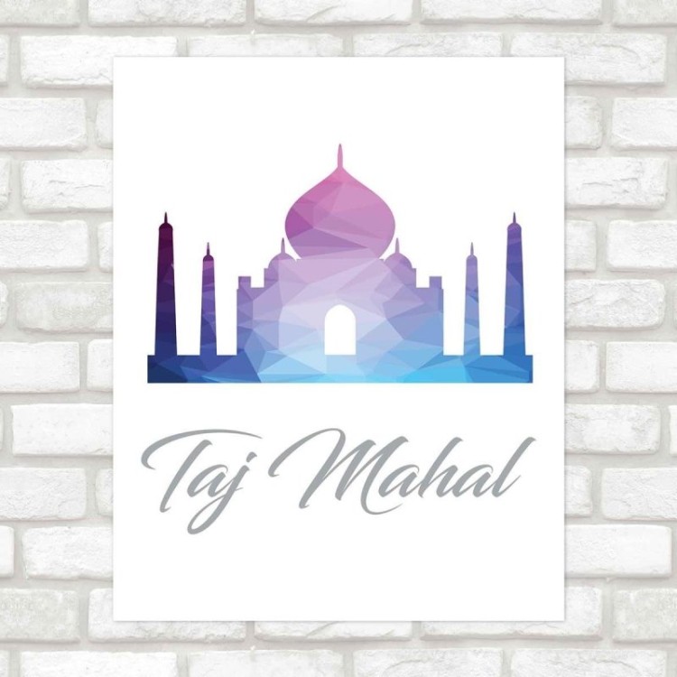 Poster Decorativo Taj Mahal PA084