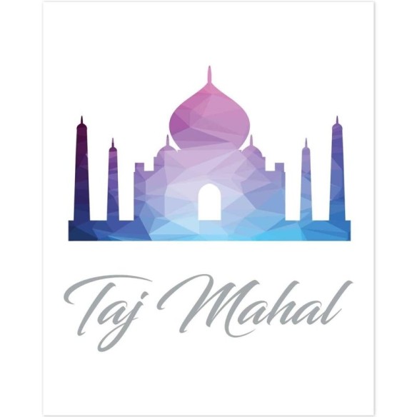 Poster Decorativo Taj Mahal PA084