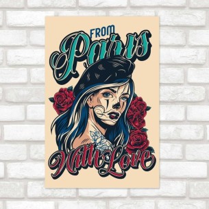 Poster Decorativo Tattoo...