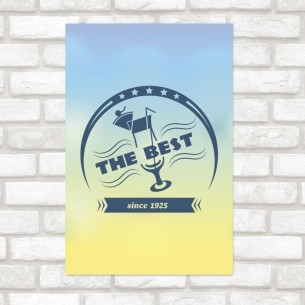 Poster Decorativo The Best...
