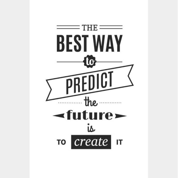 Poster Decorativo The Best Way N08297