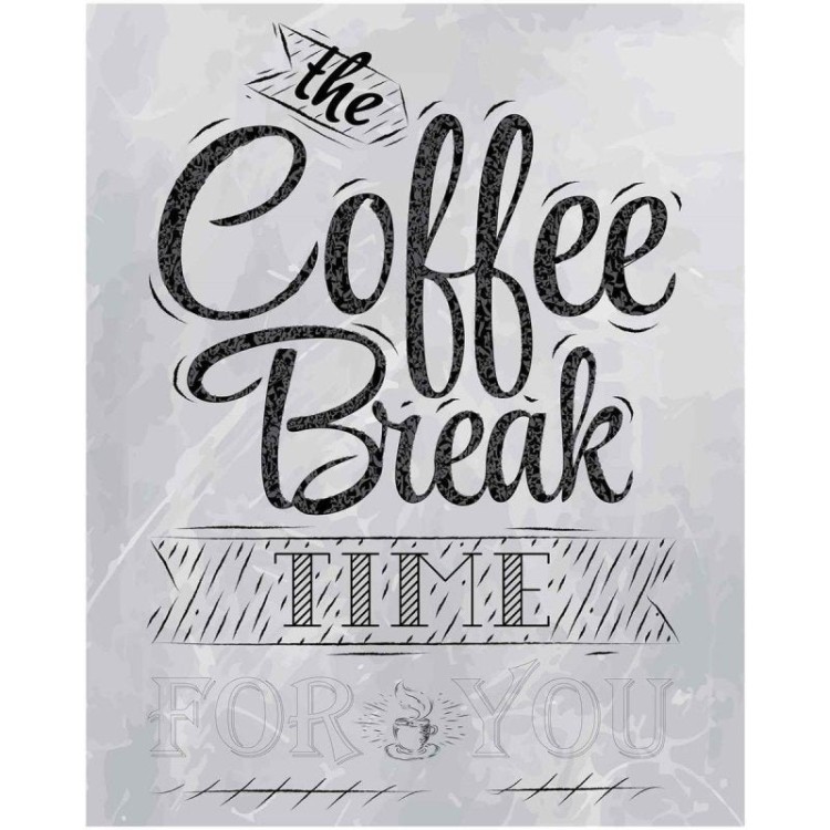 Poster Decorativo The Coffee Break PA001