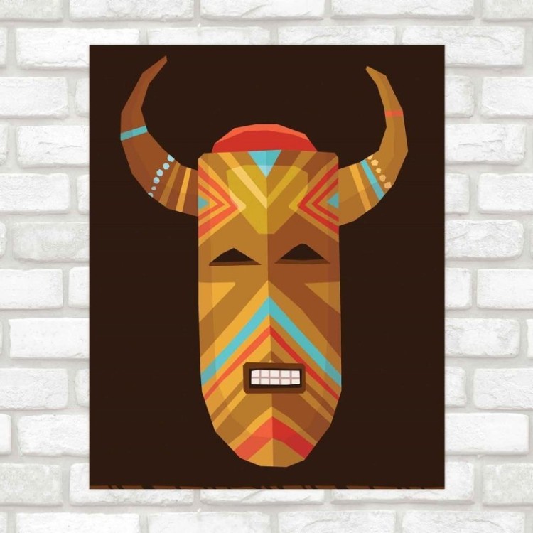 Poster Decorativo tribal PA080