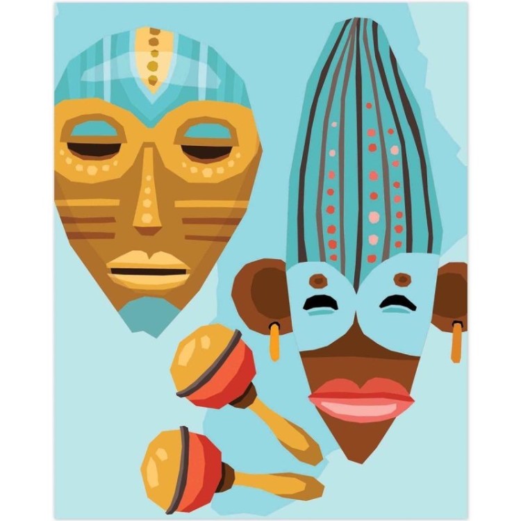 Poster Decorativo tribal PA081