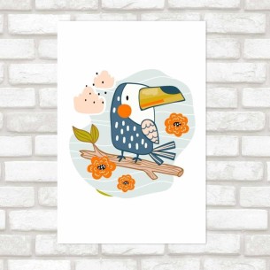 Poster Decorativo Tucano E...