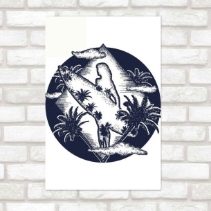 Poster Decorativo Verão...