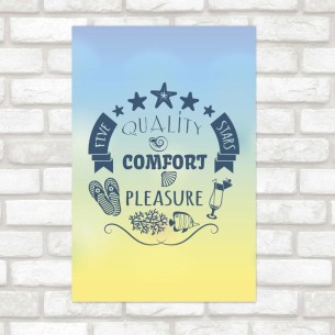 Poster Decorativo Viagem...