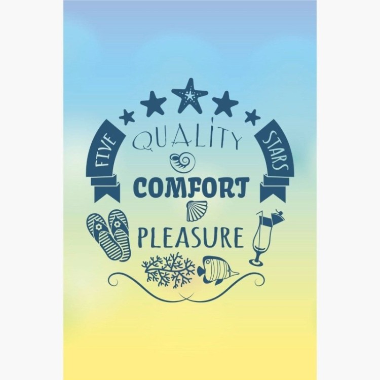 Poster Decorativo Viagem Comfort N012166