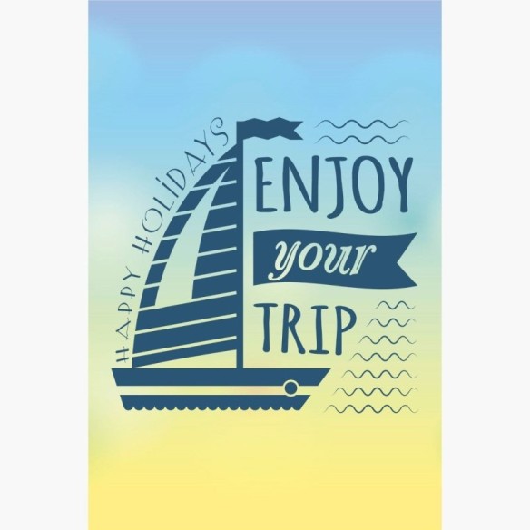 Poster Decorativo Viagem Enjoy Your Trip N012165