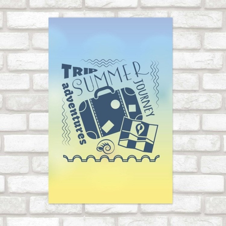Poster Decorativo Viagem Sumer Trip N012160