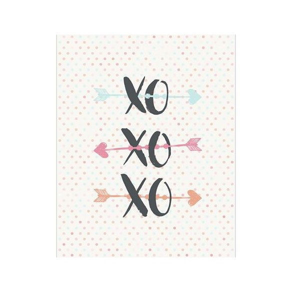 Poster Decorativo XO Flechas Jovem 5142