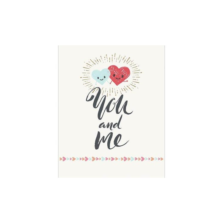 Poster Decorativo You and Me Româtico 4258