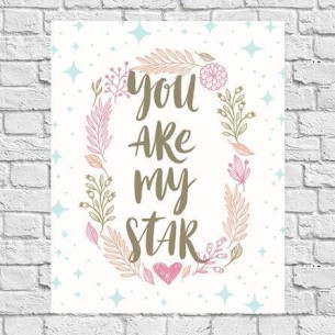 Poster Decorativo You Are...