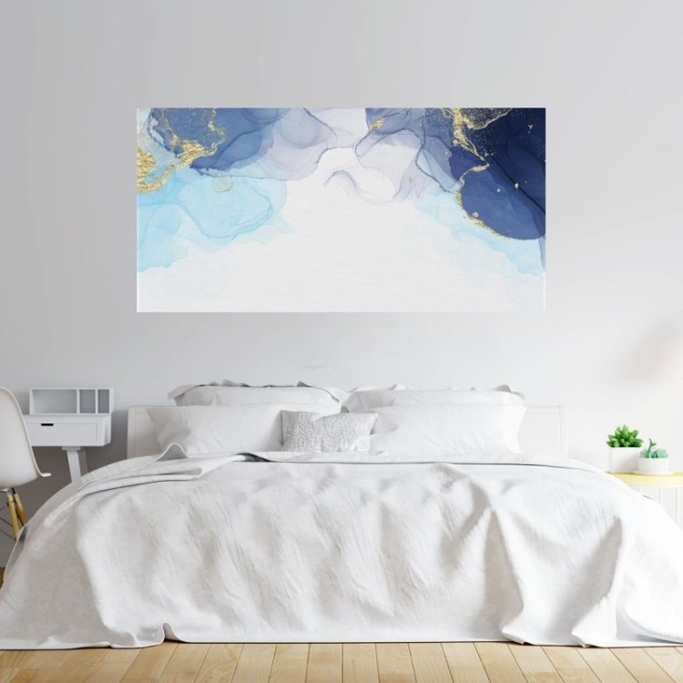 Painel Fotográfico Abstrato Azul N010289